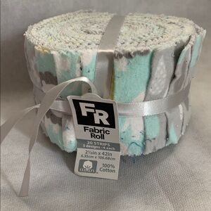 NWT FR Fabric Roll - 100% Cotton Jelly Roll Fabric Strips